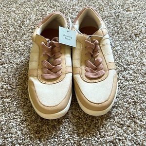 Target Tan/Ruby Tennis Shoes